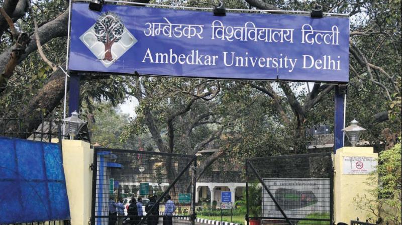 ambedkar university delhi phone number